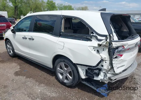 2019 Honda Odyssey Ex-L z USA, uszkodzony, nr VIN 5FNRL6H71KB081808